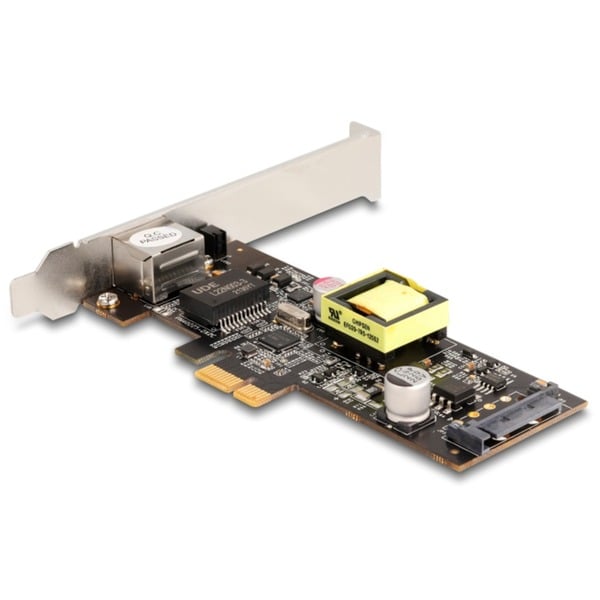 DeLOCK PCI Express x1 Karte auf 1 x 2,5 Gigabit LAN PoE+, adaptateur réseau - DeLOCK - vue 3