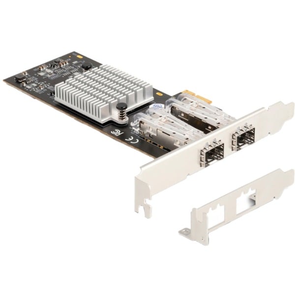 DeLOCK PCI Express x1 zu 2 x SFP Slot Gigabit LAN i350, adaptateur réseau - DeLOCK