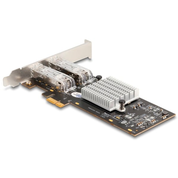 DeLOCK PCI Express x1 zu 2 x SFP Slot Gigabit LAN i350, adaptateur réseau - DeLOCK - vue 2