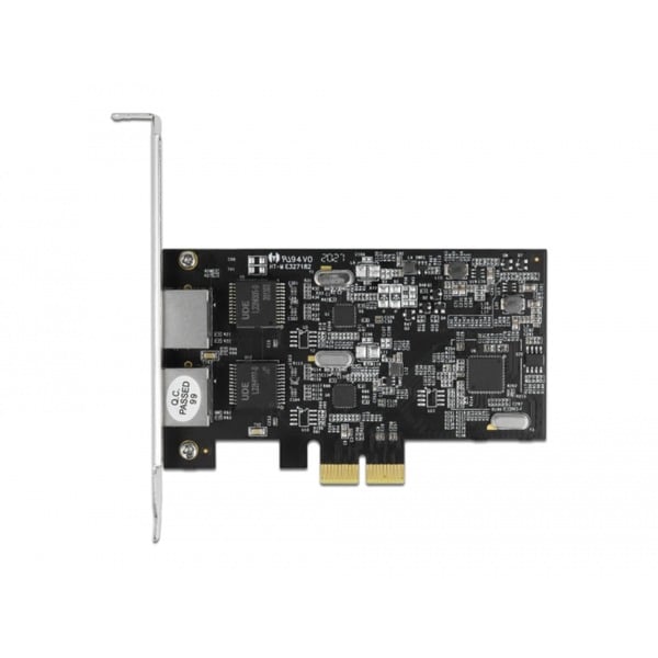 DeLOCK PCI Express x2 Karte auf 2 x RJ45 2,5 Gigabit LAN RTL8125, adaptateur réseau - DeLOCK - vue 3