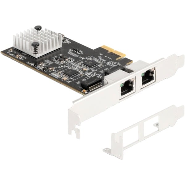 DeLOCK PCI Express x2 Karte zu 2 x RJ45, adaptateur réseau - DeLOCK