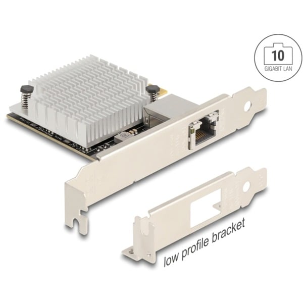 DeLOCK PCI Express x4 carte réseau 10 Gigabit LAN 1 x RJ45 AQC107S, adaptateur réseau - DeLOCK - vue 2