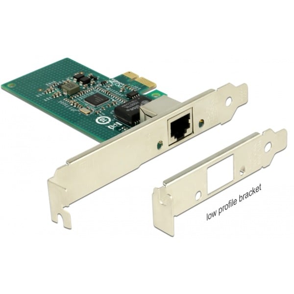 DeLOCK PCIe > 1 x Gigabit LAN, adaptateur réseau - DeLOCK - vue 2