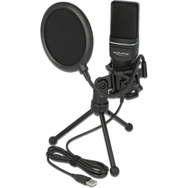 DeLOCK USB Kondensator, microphone Set - DeLOCK