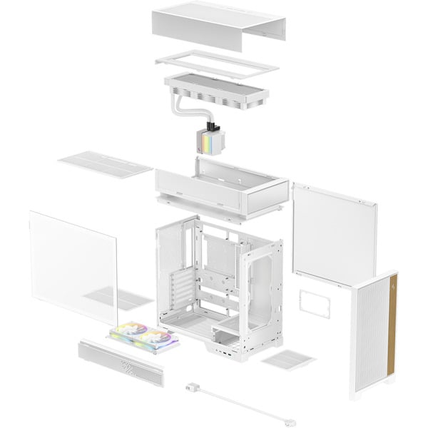DeepCool CL6600 WH, Tower-Gehäuse - DeepCool - vue 12
