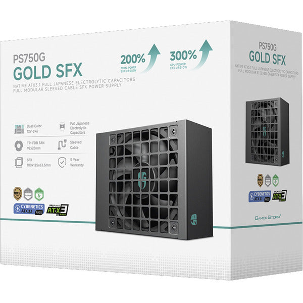 DeepCool GAMER STORM PS750G, alimentation PC - DeepCool - vue 8