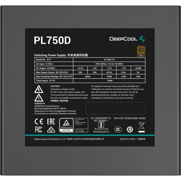 DeepCool PL750D, alimentation PC - DeepCool - vue 6