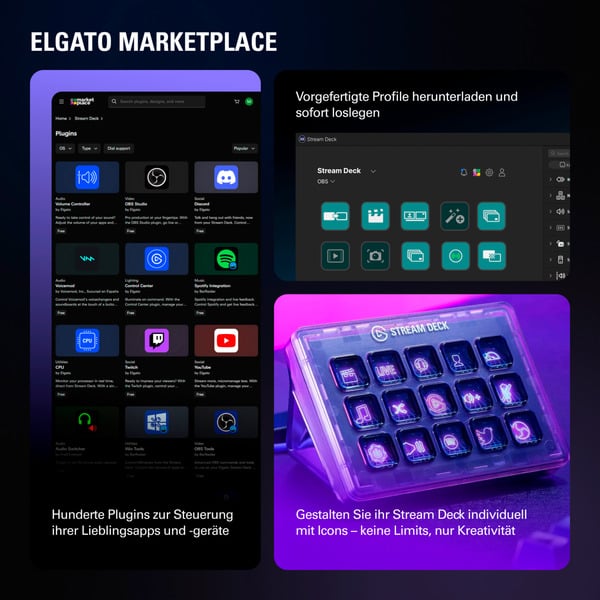 Elgato Stream Deck MK.2, Keypad - Elgato - vue 11