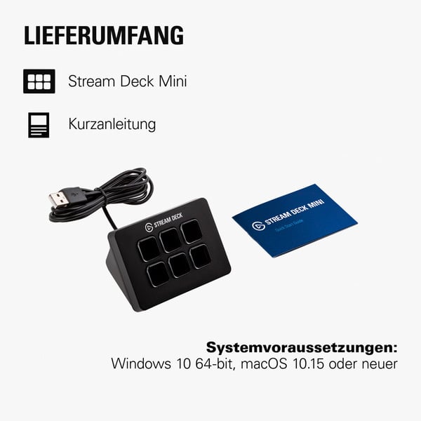 Elgato Stream Deck Mini, Keypad - Elgato - vue 11