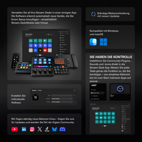 Elgato Stream Deck XL, Keypad - Elgato - vue 9