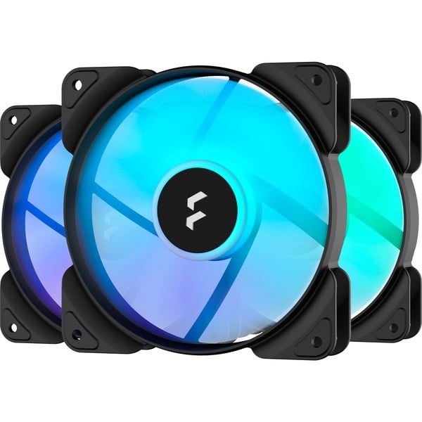 Fractal Design Aspect 12 RGB PWM Black Frame 3er, Gehäuselüfter - Fractal Design