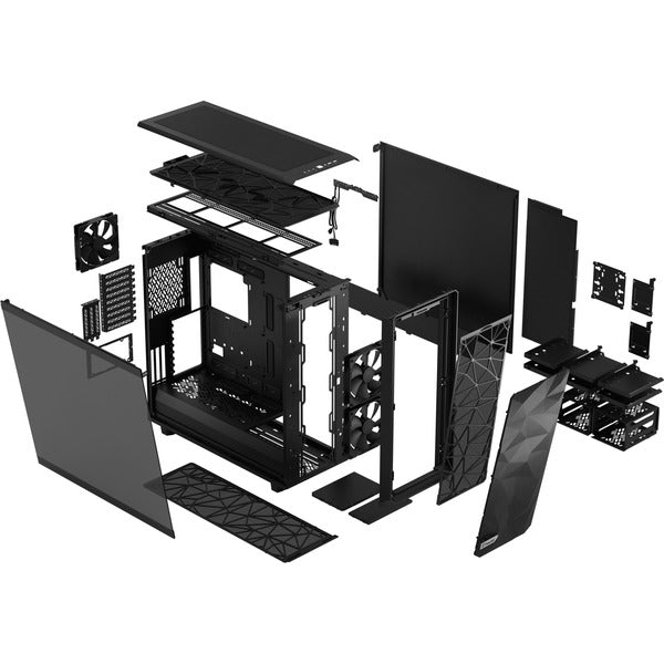 Fractal Design Meshify 2 XL Black TG Light Tint, Big-Tower-Gehäuse - Fractal Design - vue 11