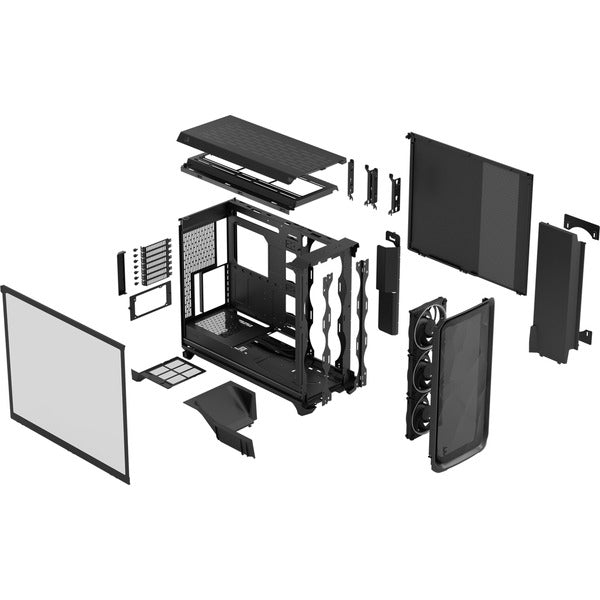 Fractal Design Meshify 3 XL RGB Light Tint, Big-Tower-Gehäuse - Fractal Design - vue 11