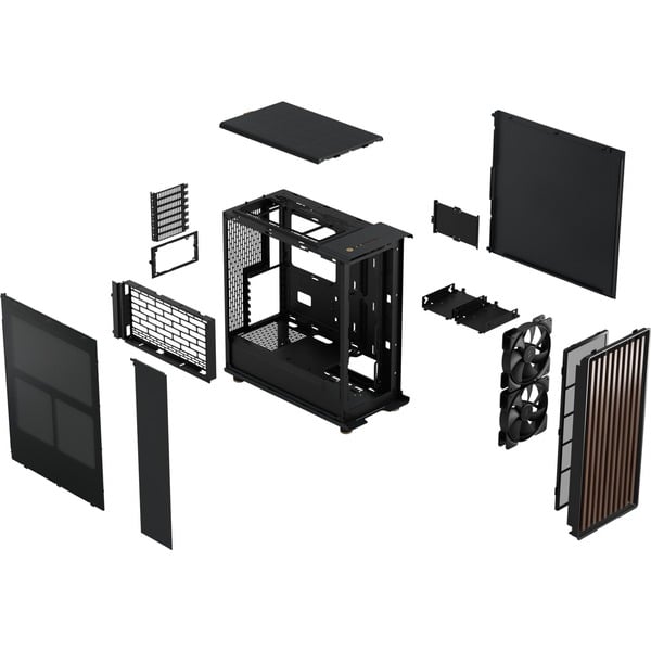 Fractal Design North Charcoal Black, Tower-Gehäuse - Fractal Design - vue 16