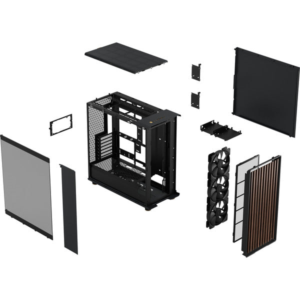 Fractal Design North XL RC Charcoal Black TG Dark, Tower-Gehäuse - Fractal Design - vue 15