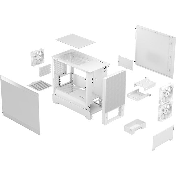 Fractal Design Pop Mini Air RGB White TG Clear Tint, Tower-Gehäuse - Fractal Design - vue 12