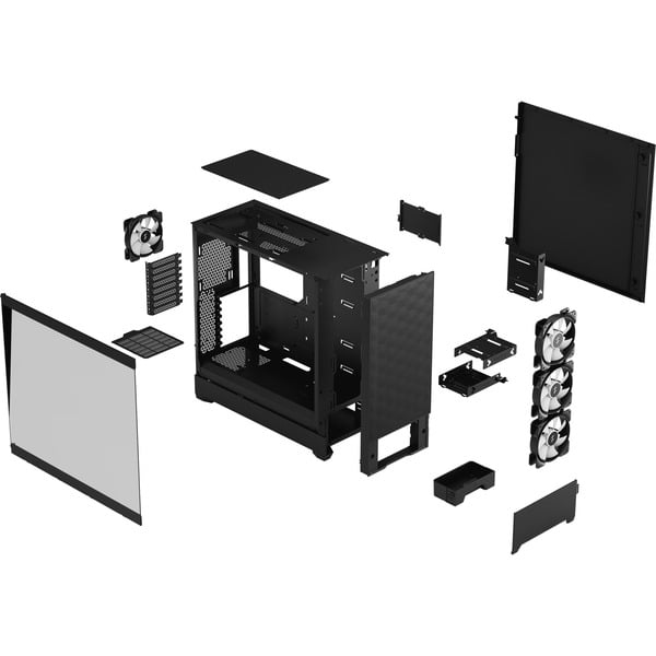 Fractal Design Pop XL Air RGB Black TG Clear Tint, Big-Tower-Gehäuse - Fractal Design - vue 12