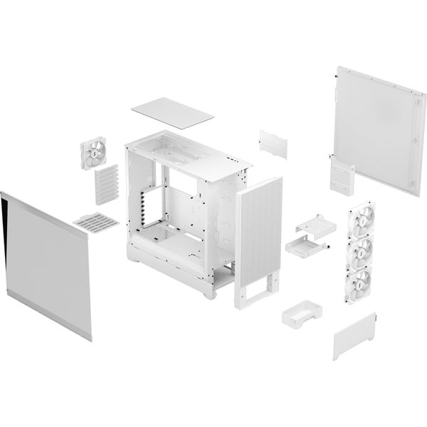 Fractal Design Pop XL Air RGB White TG Clear Tint, Big-Tower-Gehäuse - Fractal Design - vue 12