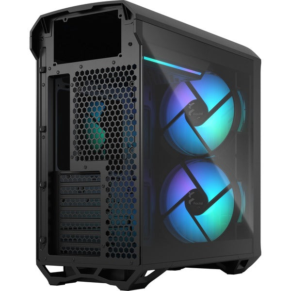 Fractal Design Torrent Compact RGB Black TG Light Tint, Tower-Gehäuse - Fractal Design - vue 4