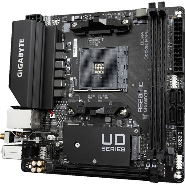 GIGABYTE A520I AC, carte mère - GIGABYTE - vue 4
