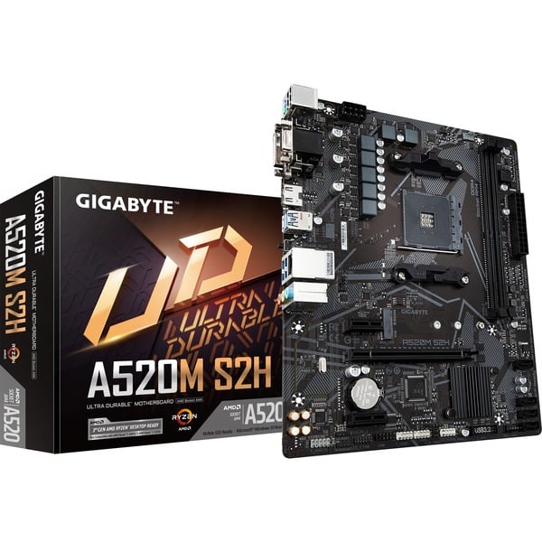 GIGABYTE A520M S2H, carte mère - GIGABYTE