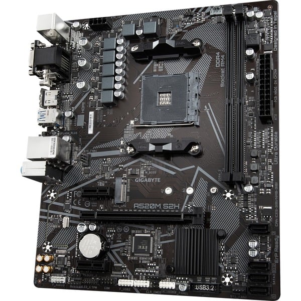 GIGABYTE A520M S2H, carte mère - GIGABYTE - vue 5