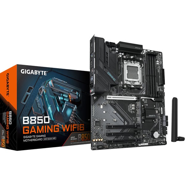 GIGABYTE AMD Radeon RX 9060 XT GAMING OC 16GB + B850 GAMING WIFI6, kit upgrade PC - GIGABYTE - vue 3