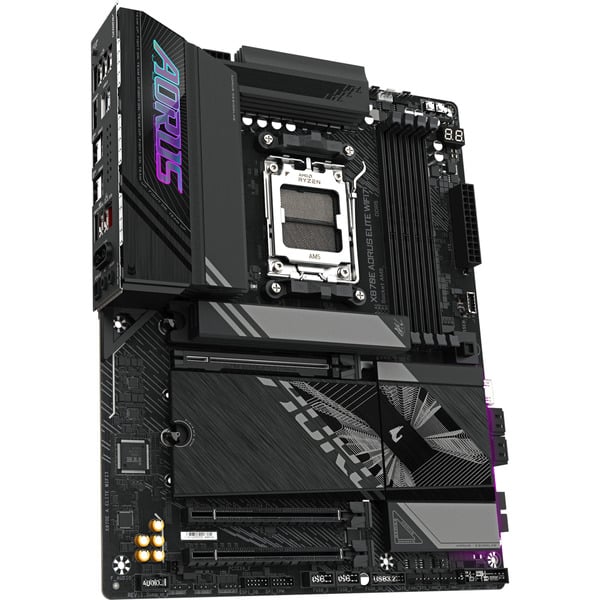 GIGABYTE AMD Upgrade Radeon RX 9070 XT Gaming OC + X870E AORUS ELITE WIFI7, kit upgrade PC - GIGABYTE - vue 4