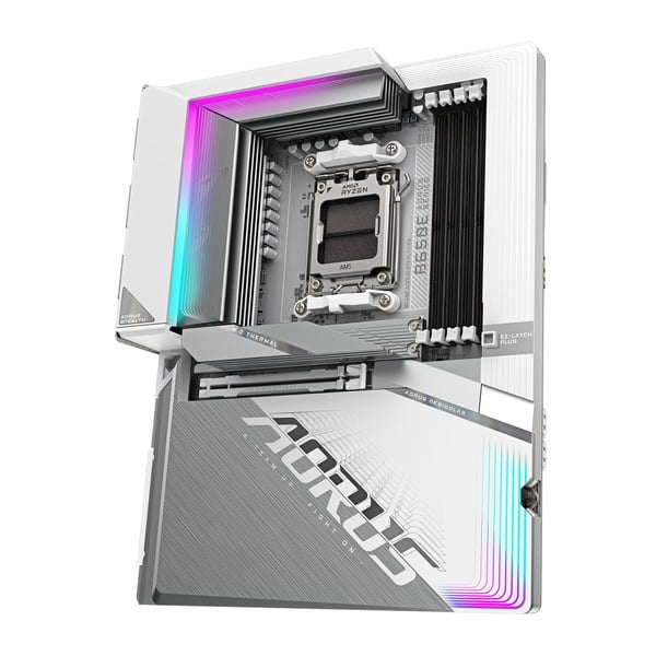 GIGABYTE B650E AORUS STEALTH ICE, carte mère - GIGABYTE - vue 4