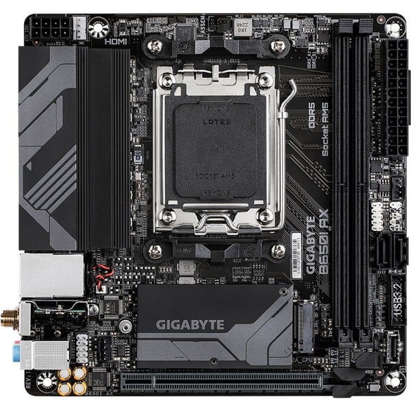 GIGABYTE B650I AX, carte mère - GIGABYTE - vue 2