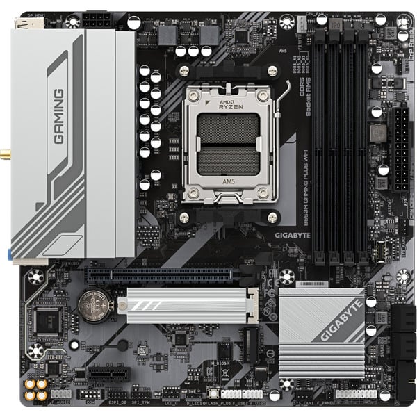GIGABYTE B650M GAMING PLUS WIFI, carte mère - GIGABYTE - vue 3