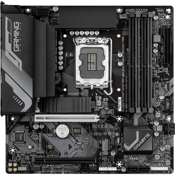 GIGABYTE B760M GAMING X DDR4 GEN5, carte mère - GIGABYTE - vue 3
