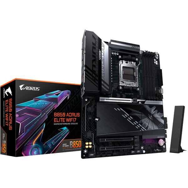 GIGABYTE B850 A ELITE WF7 + GP-AE850PM PG5, kit upgrade PC - GIGABYTE - vue 2