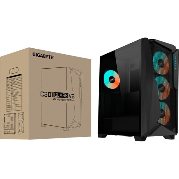 GIGABYTE C301 G V2, Tower-Gehäuse - GIGABYTE - vue 8