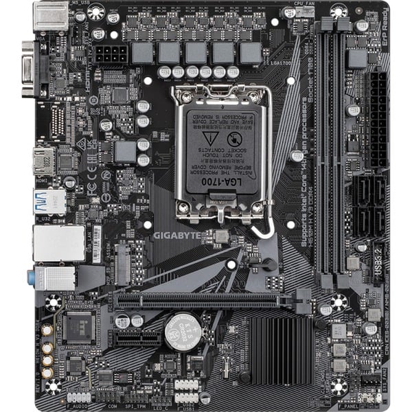 GIGABYTE H610M H V3 DDR4, carte mère - GIGABYTE - vue 3