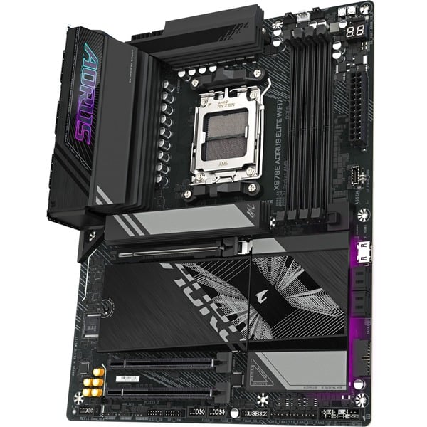 GIGABYTE X870E AORUS ELITE WIFI7, carte mère - GIGABYTE - vue 4