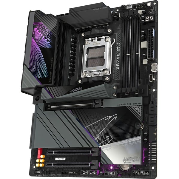 GIGABYTE X870E AORUS MASTER, carte mère - GIGABYTE - vue 4