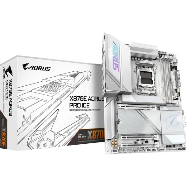 GIGABYTE X870E AORUS PRO ICE, carte mère - GIGABYTE