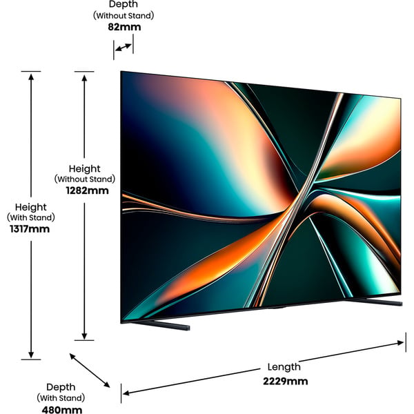 Hisense 100U7Q, LED-Fernseher - Hisense - vue 8