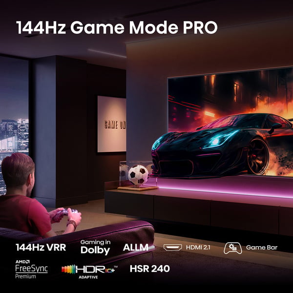 Hisense 50E77Q PRO, QLED-Fernseher - Hisense - vue 15