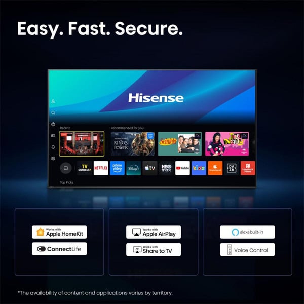 Hisense 75E7S Hi-QLED-Fernseher - Hisense - vue 9