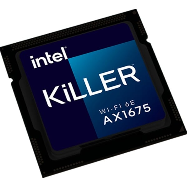 Intel® Killer WLAN 6E AX1675 x M.2 non vPro, adaptateur Wi-Fi