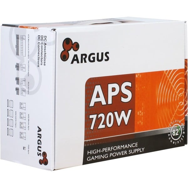 Inter-Tech Argus APS-720 720W, alimentation PC - Inter-Tech - vue 4