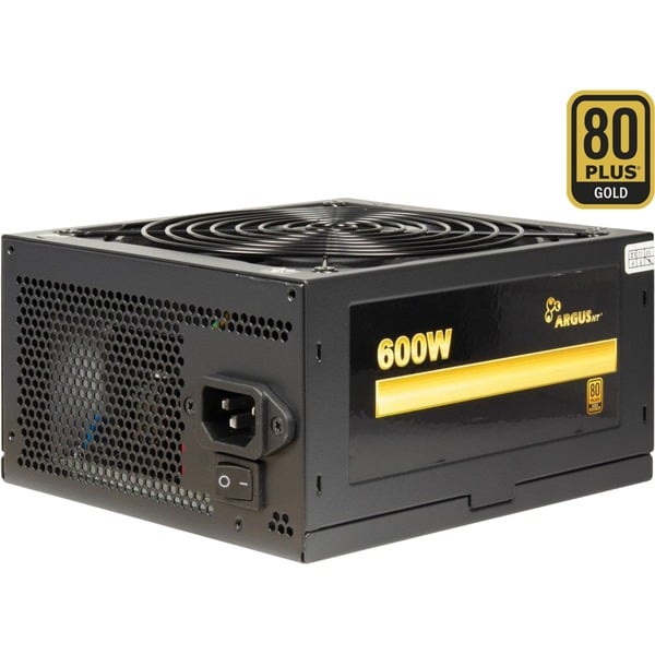 Inter-Tech Argus GPS-600 600W, alimentation PC - Inter-Tech