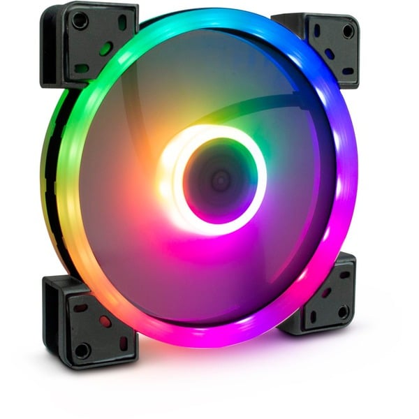 Inter-Tech Argus RGB-Fan Set RS-14 140x140x25, Gehäuselüfter - Inter-Tech - vue 2