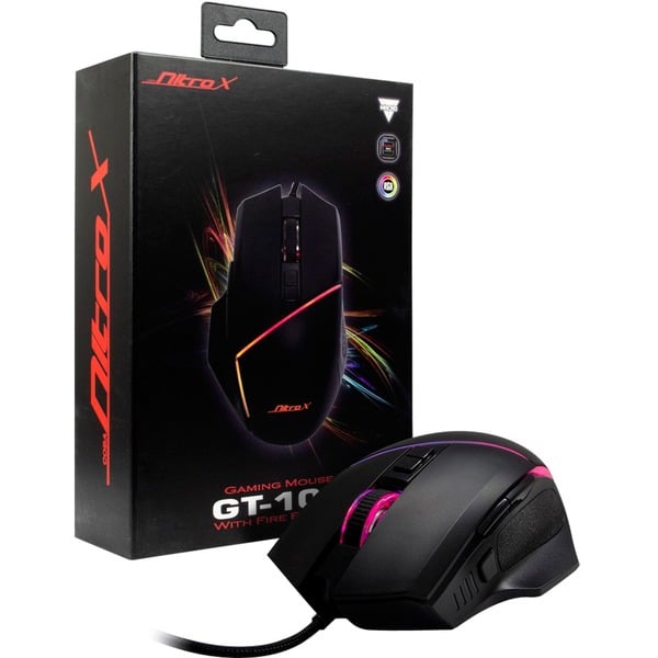 Inter-Tech Nitrox GT-100 RGB, souris gaming - vue 6