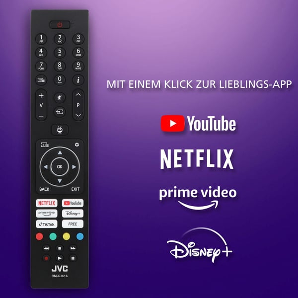 JVC LT-43VF7555, LED-Fernseher - JVC - vue 6
