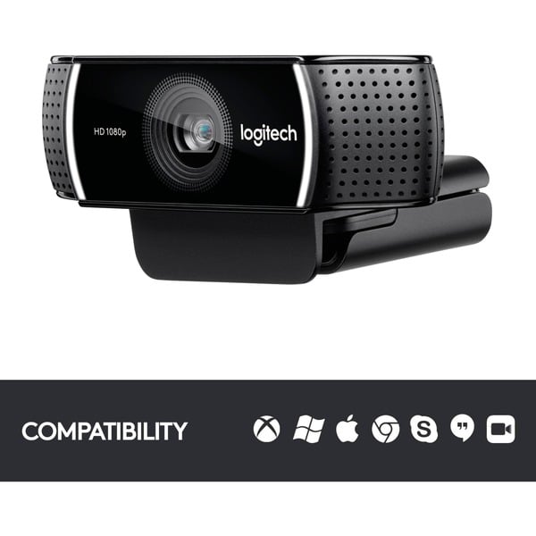 Logitech C922 Pro Stream, webcam - Logitech - vue 8