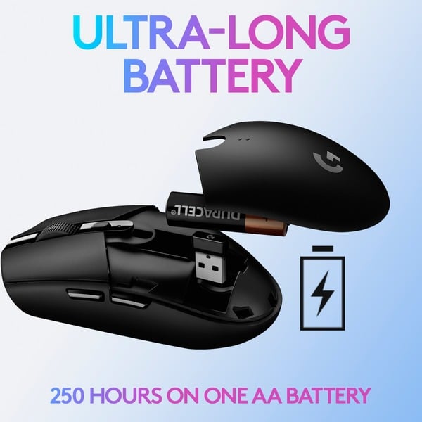 Logitech G305 LIGHTSPEED Gaming, souris gaming - vue 4
