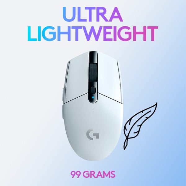 Logitech G305 LIGHTSPEED Gaming, souris gaming - vue 5